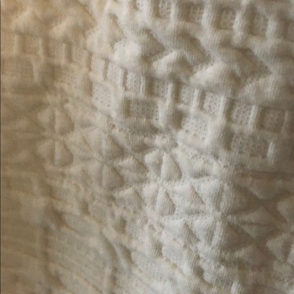 NWOT MERONA ivory grey tunic thick jersey top L - Picture 3 of 8